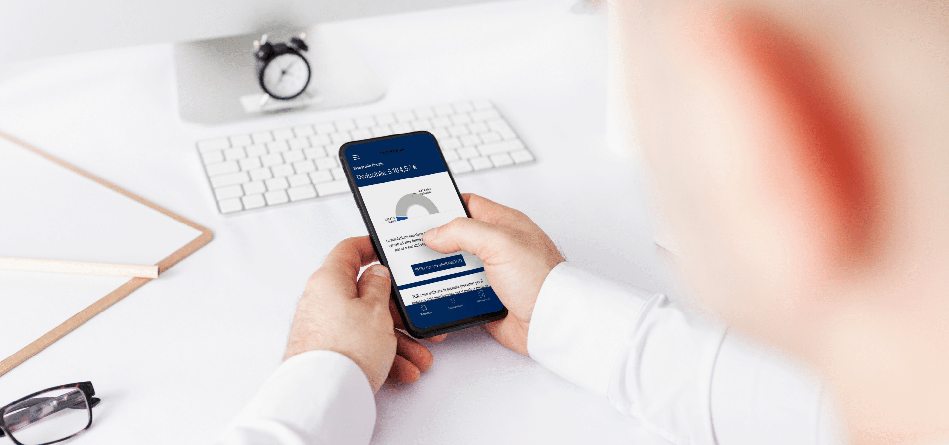 Se, nel 2024, i tuoi contributi hanno superato i € 5.164,57, comunica l'importo eccedente entro il 31/12/2025.